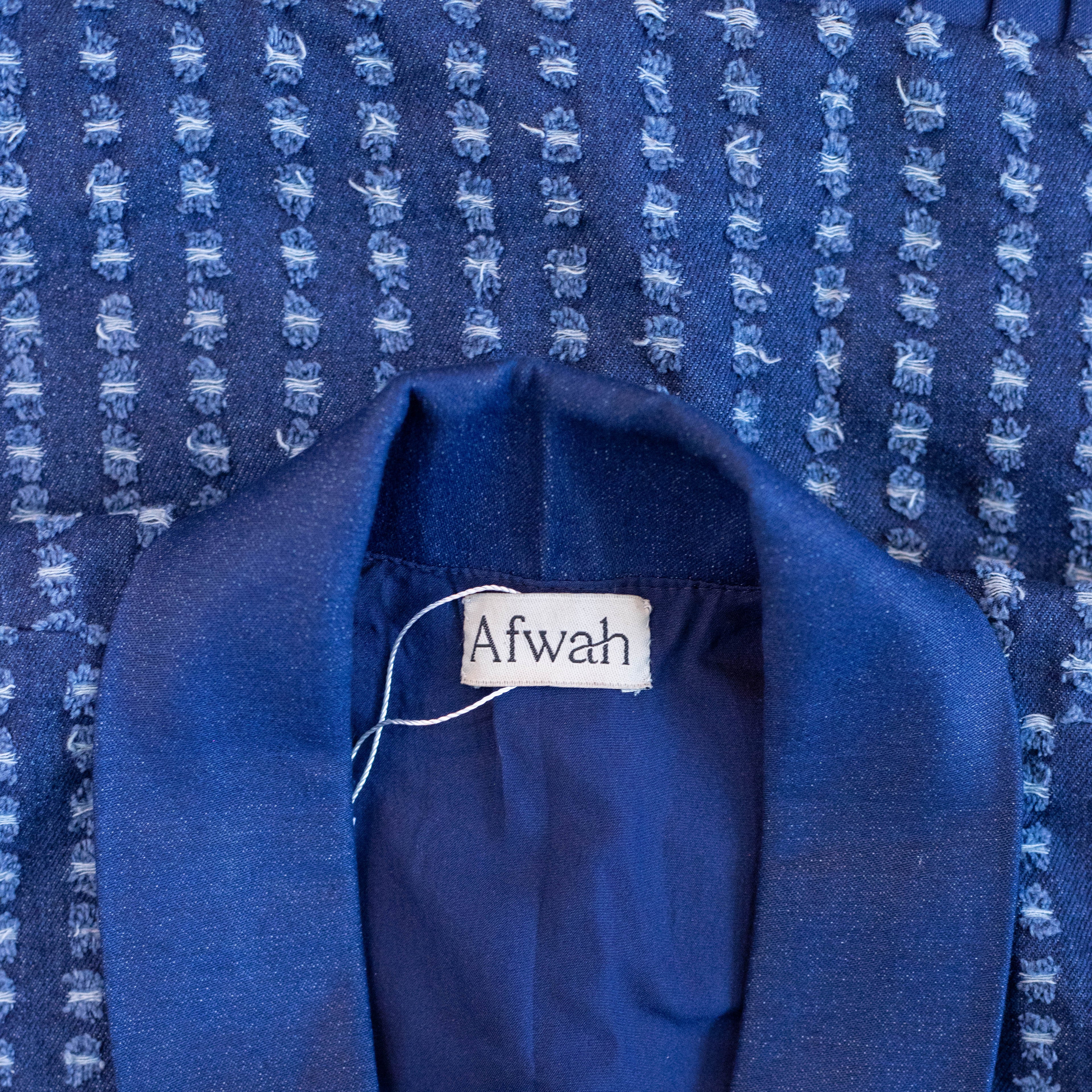 Afwah Serafina Character Denim Dress