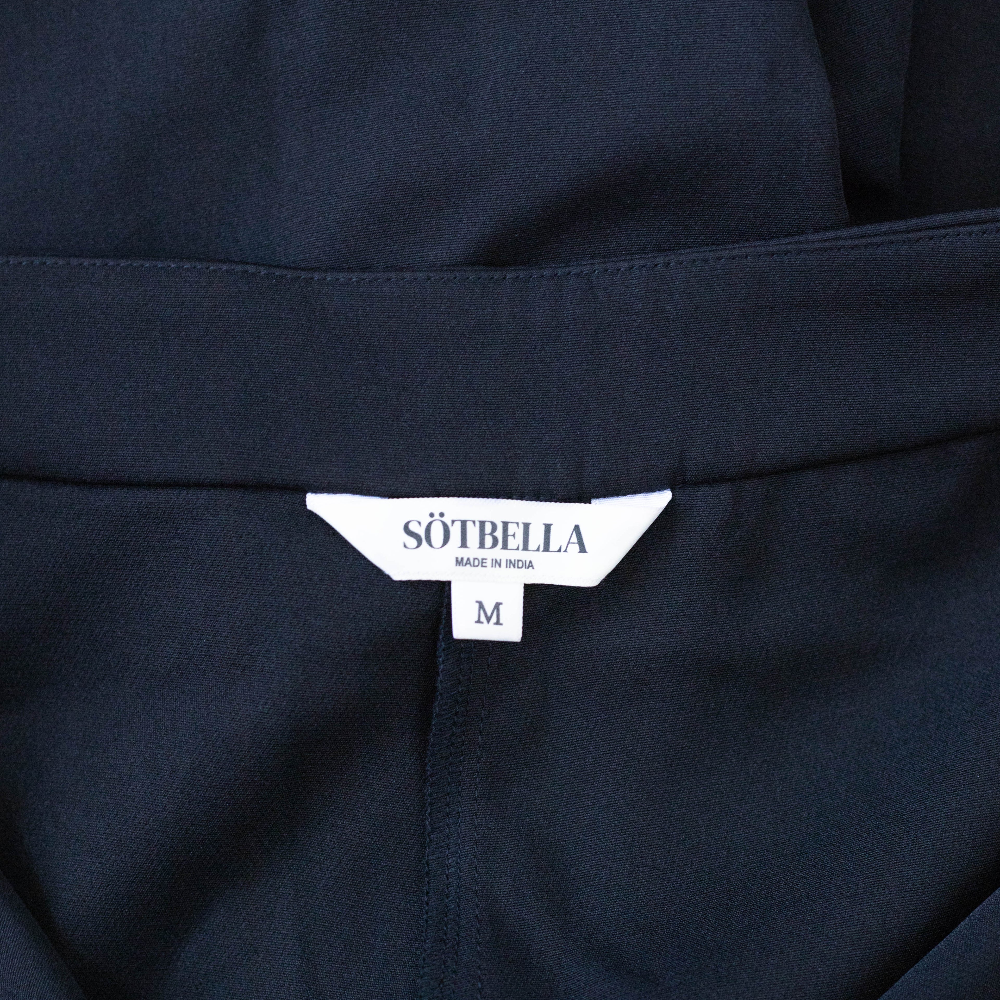 Sötbella Formal Black Blazer and Wide Shorts Co-ord Set