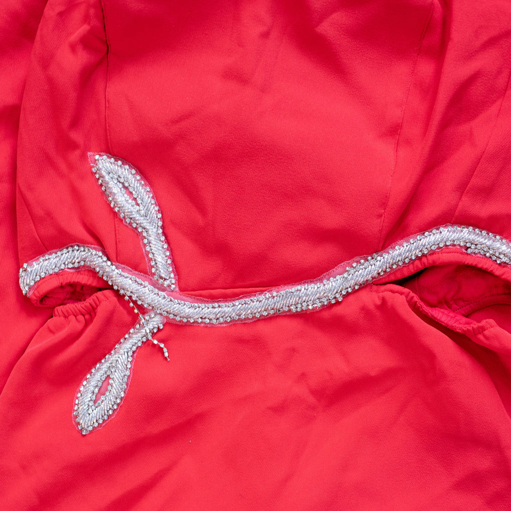 Attic Salt Slay Midi Red Dress