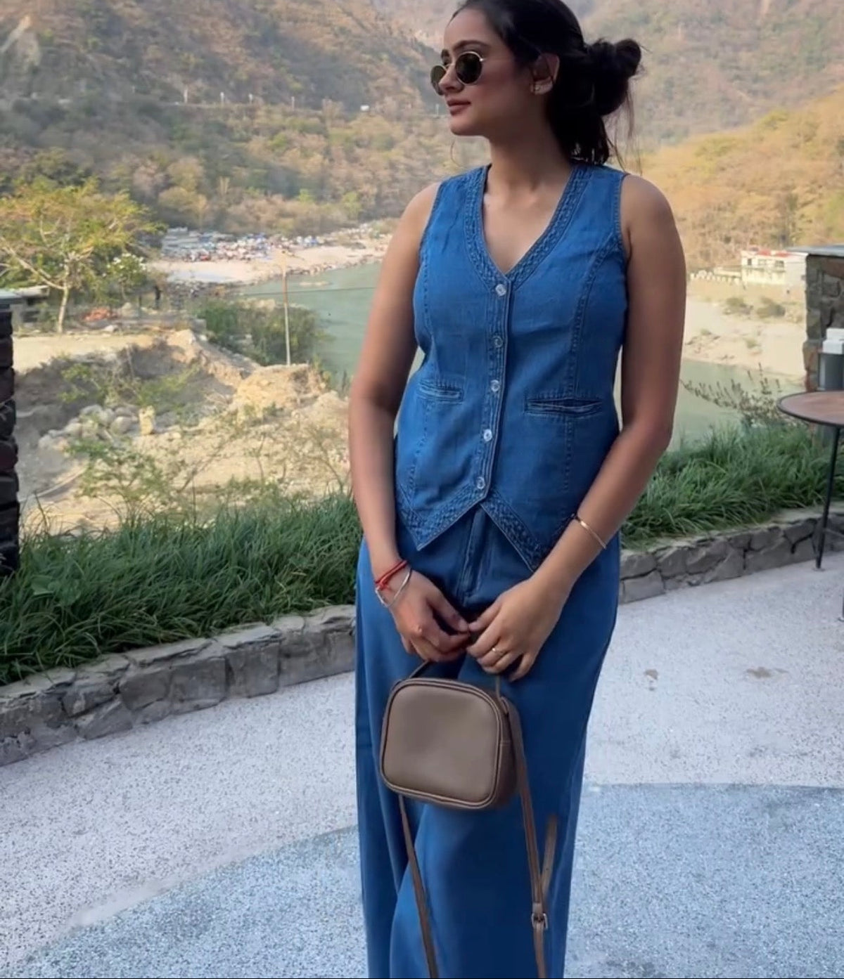 Designs By Queen Bee Denim Co-ord Set