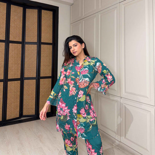 172 Threads Emerald Oasis Co-ord Set