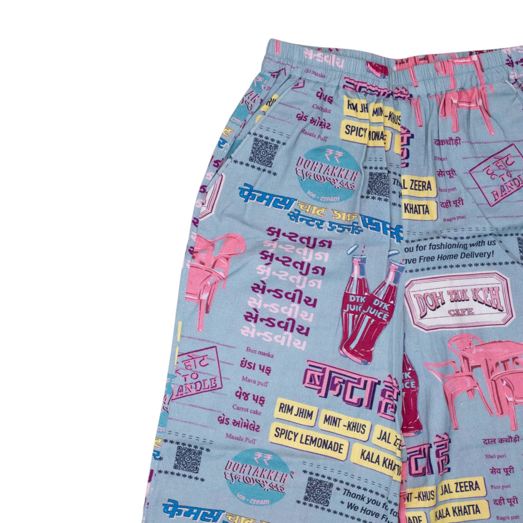 Doh Tak Keh Bantai Pearl Embroidered Trouser