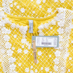 Shop Mulmul Yellow Embroidered Anarkali Set of 3