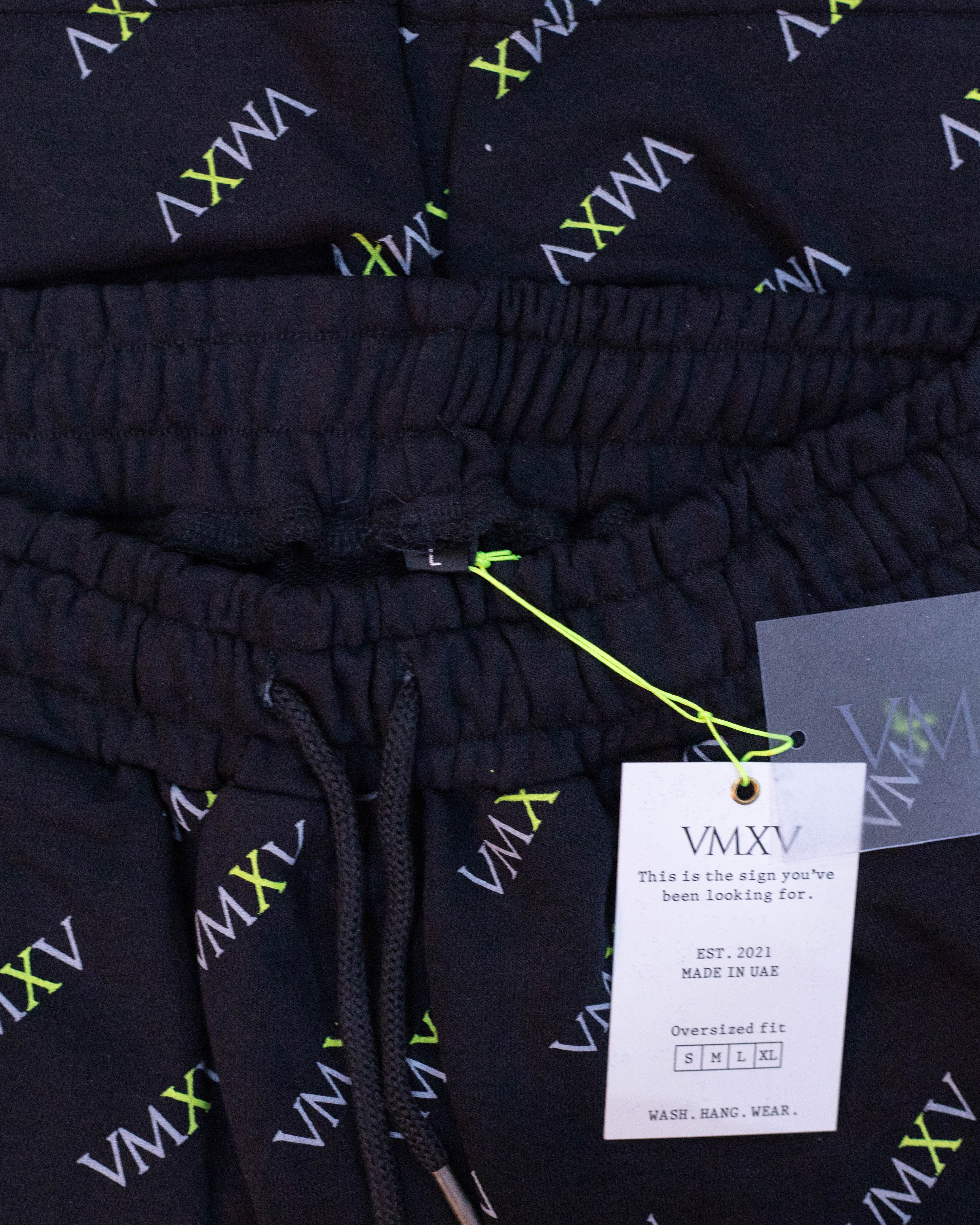 VMXV Noir Monogram Lounge Set