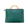 Shop Mistry Bamboo Forest Green Tote