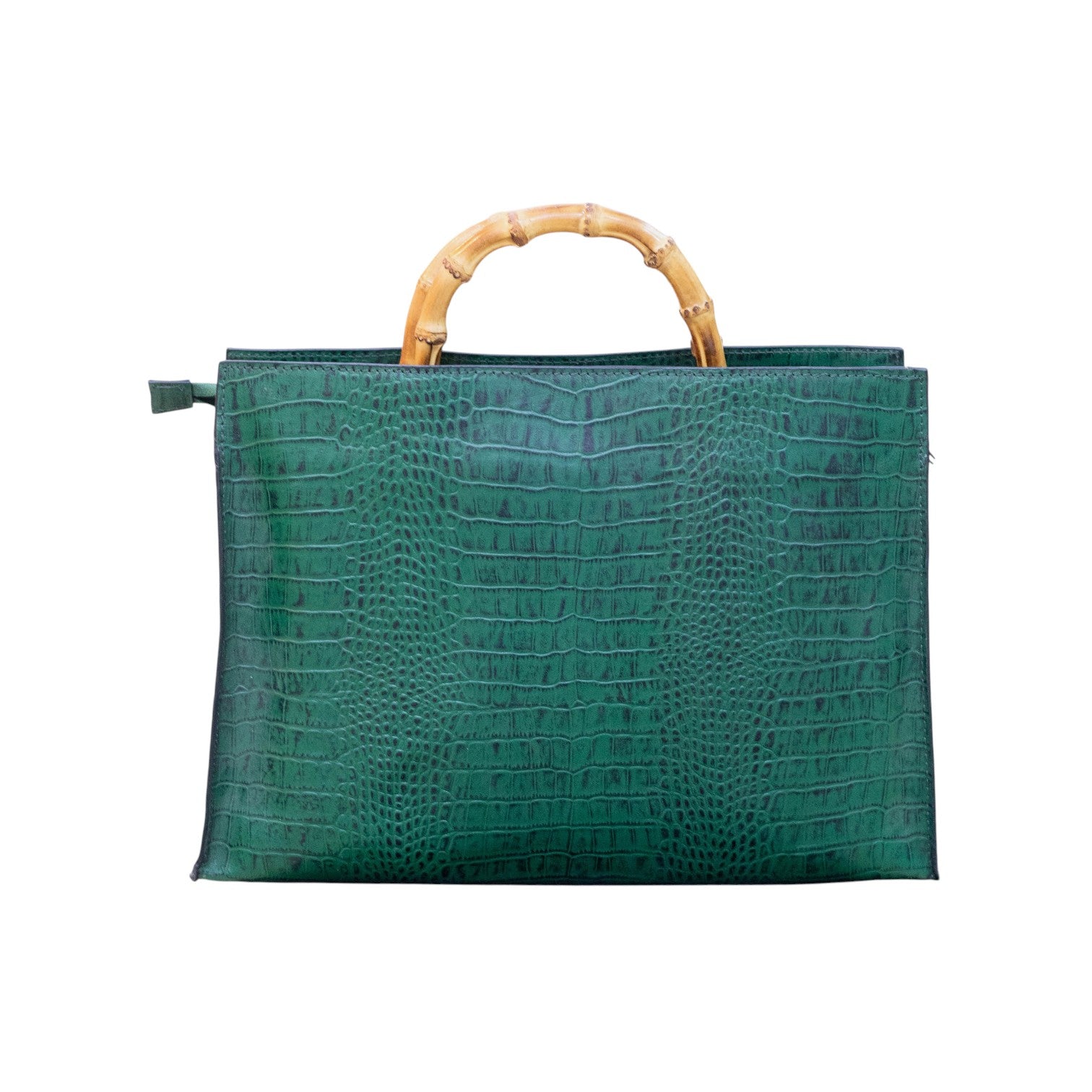 Shop Mistry Bamboo Forest Green Tote