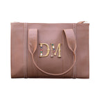 Prerto Diana Personalized Brown Tote Bag