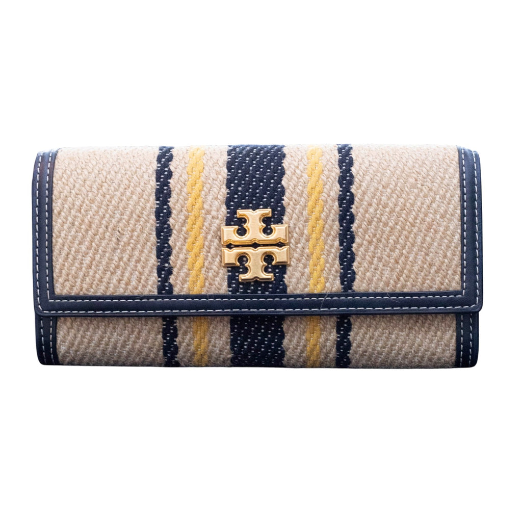 Tory Burch Juliette French Linen Chain Wallet