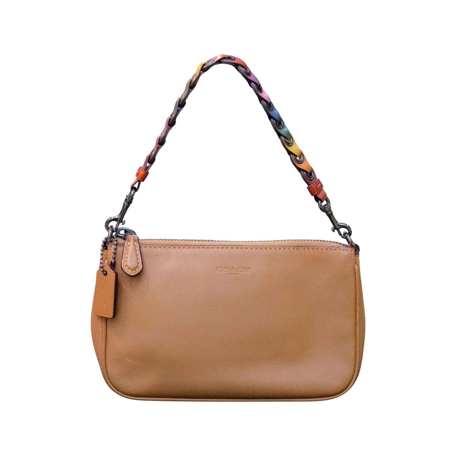 Coach Nolita Wristlet 19 With Coach Link Strap