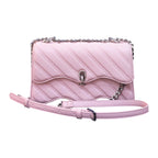 Charles & Keith Mini Quilted Chain-strap Flap Bag