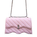 Charles & Keith Mini Quilted Chain-strap Flap Bag