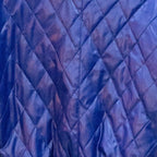Studio Tan Blue Leather Biker Jacket