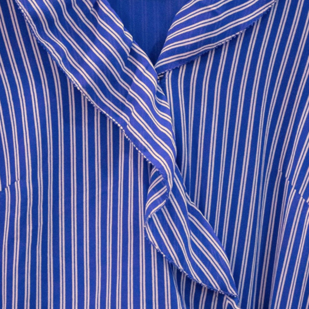 Micheal Kors Striped Blue and White Playsuit