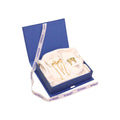 Pack of 2 Gold Bow & Heart Drip Earrings