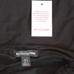 PrettyLittleThing Black Bandeau Maxi Dress with Keyhole Detail