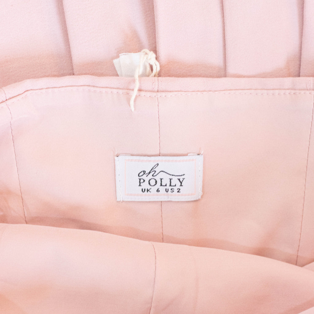 Oh Polly Rosaria Asymmetric Layered Mini Dress