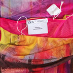 Zara x David Pher Printed Dress