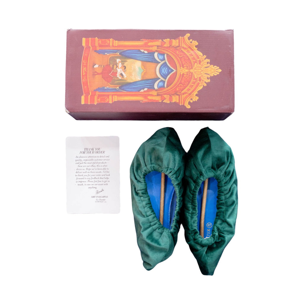 Theater xyz Swans Gingham Blue Ballerina