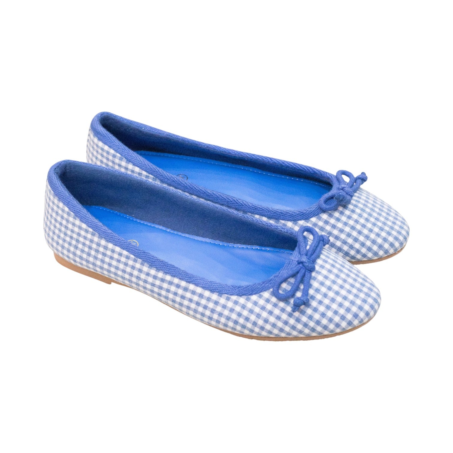 Theater xyz Swans Gingham Blue Ballerina