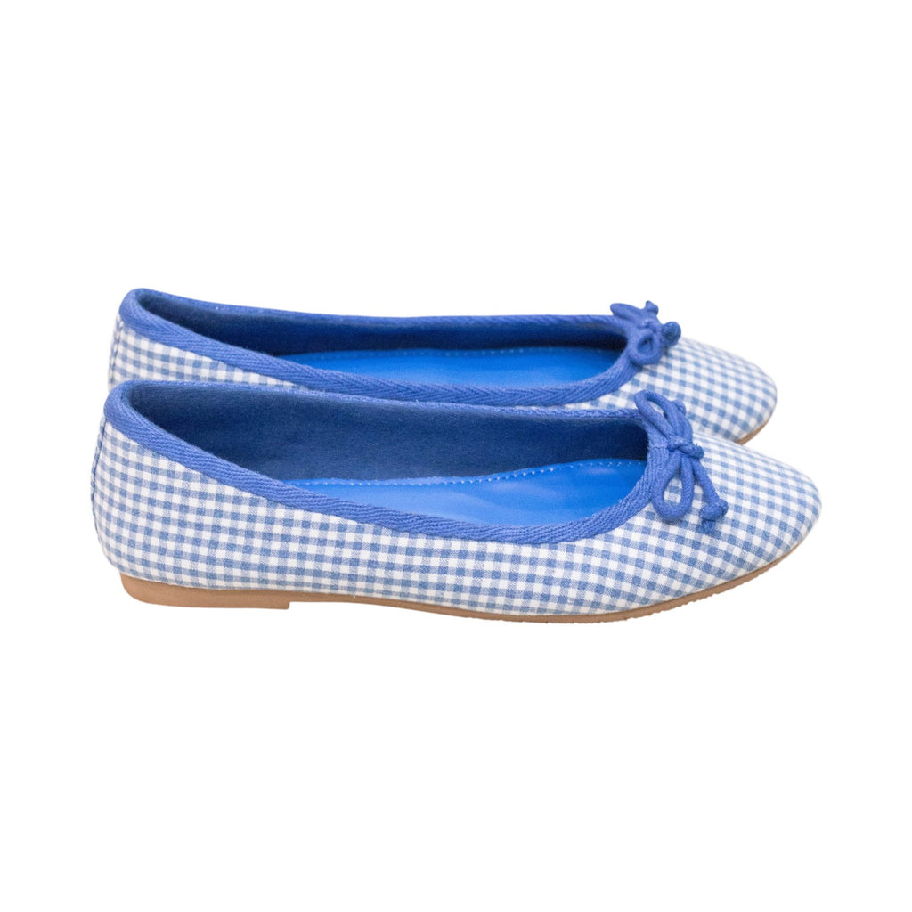 Theater xyz Swans Gingham Blue Ballerina