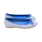 Theater xyz Swans Gingham Blue Ballerina