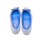 Theater xyz Swans Gingham Blue Ballerina