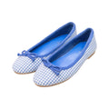 Theater xyz Swans Gingham Blue Ballerina