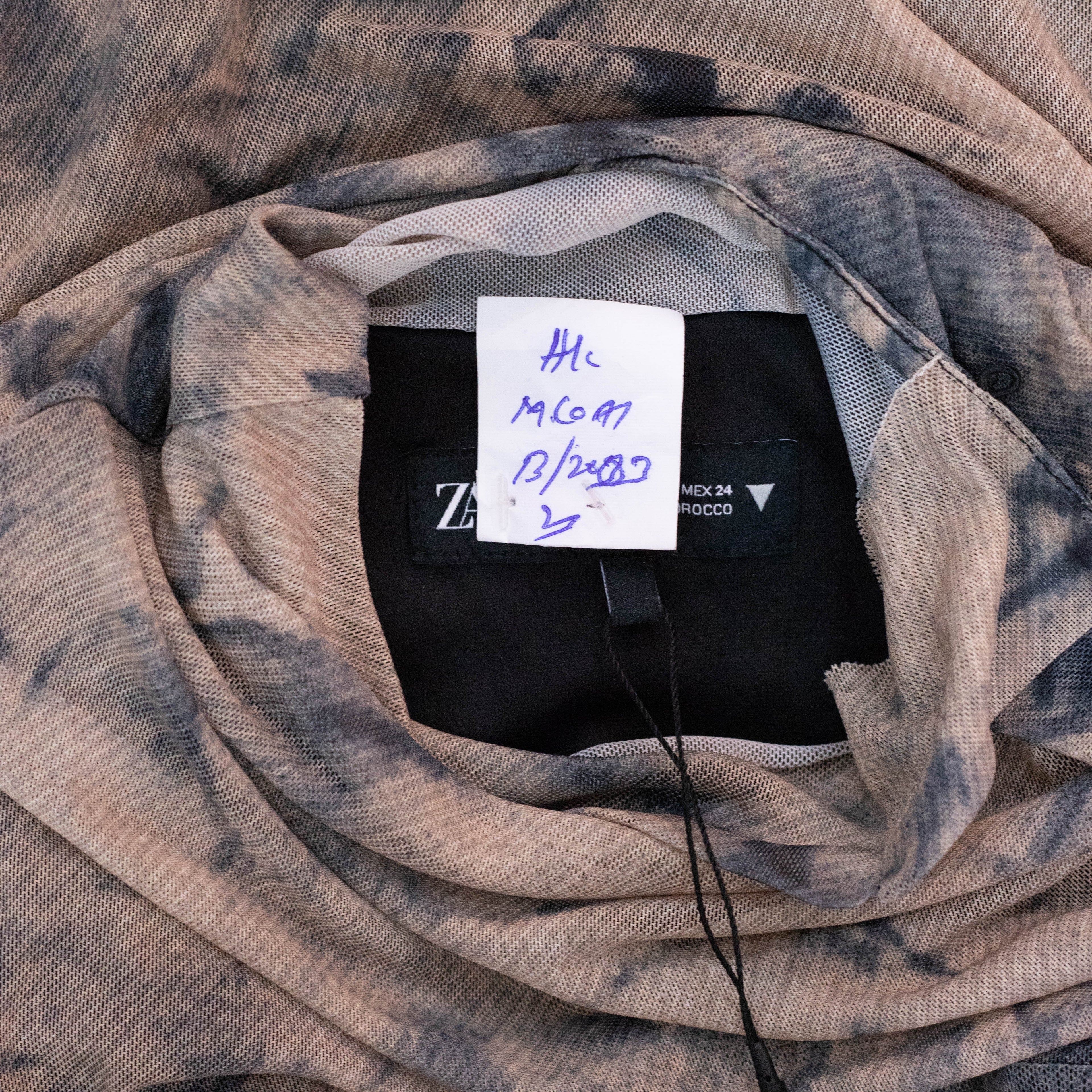 Zara Tie-Dye Print Maxi Dress