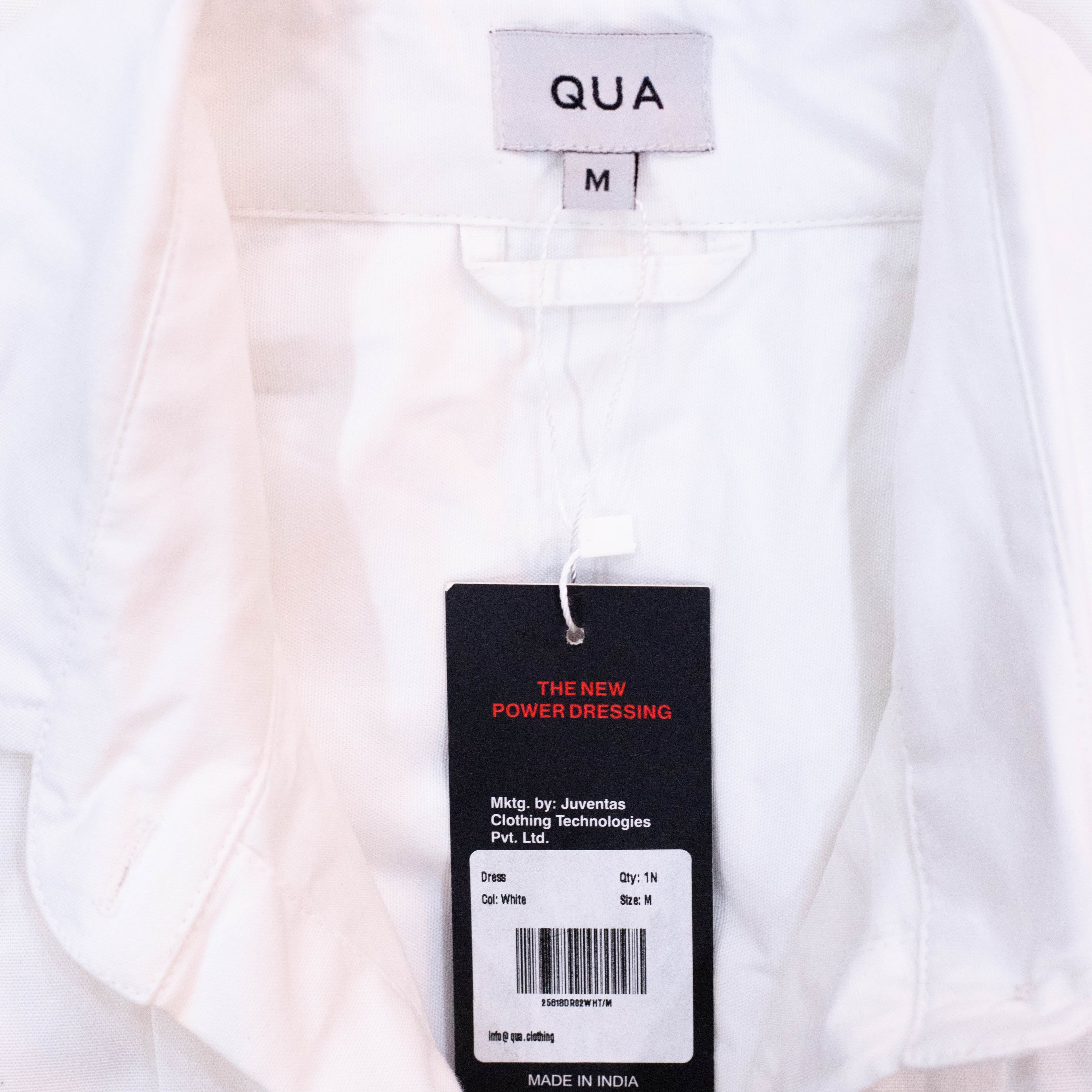 QUA Clothing Godet Mini Shirt Dress