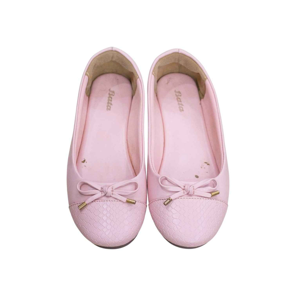Bata Pink Ballerina Flats