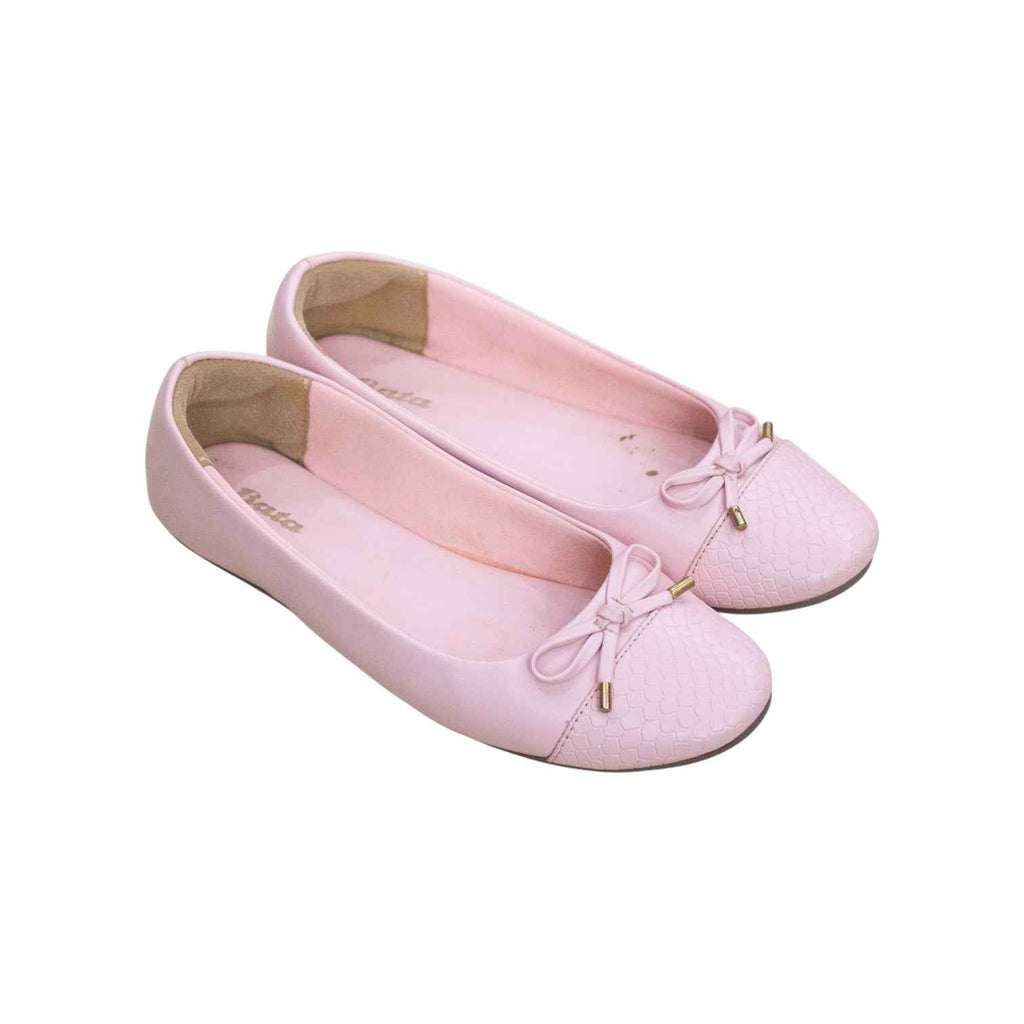 Bata Pink Ballerina Flats