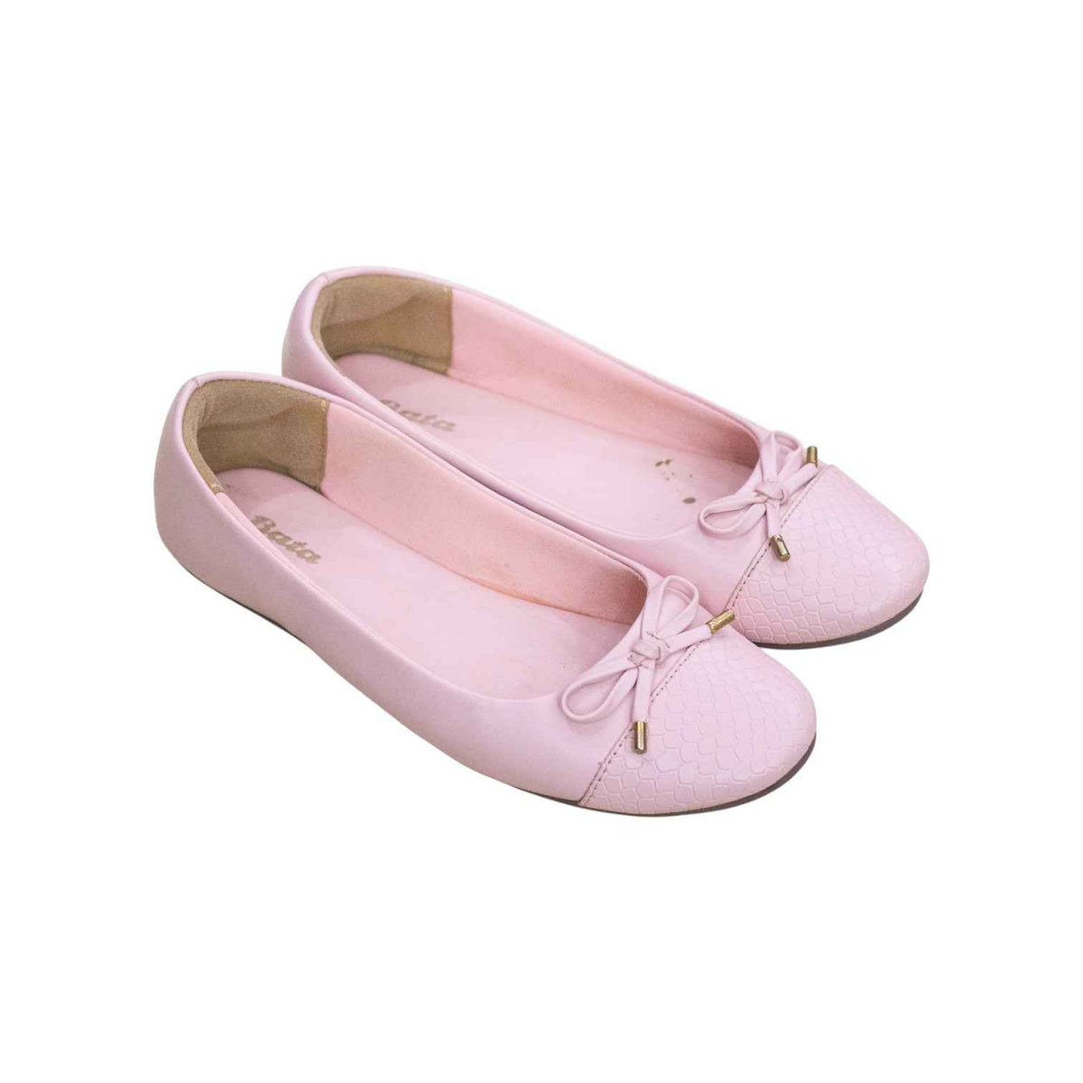 Bata Pink Ballerina Flats