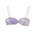 Awigna Purple Net & Organza Printed Embellished Lehenga Set of 3
