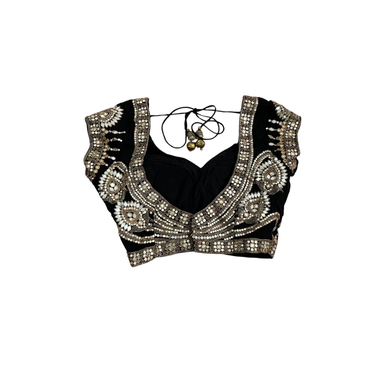 Neelam Soni Saree with Black Blouse