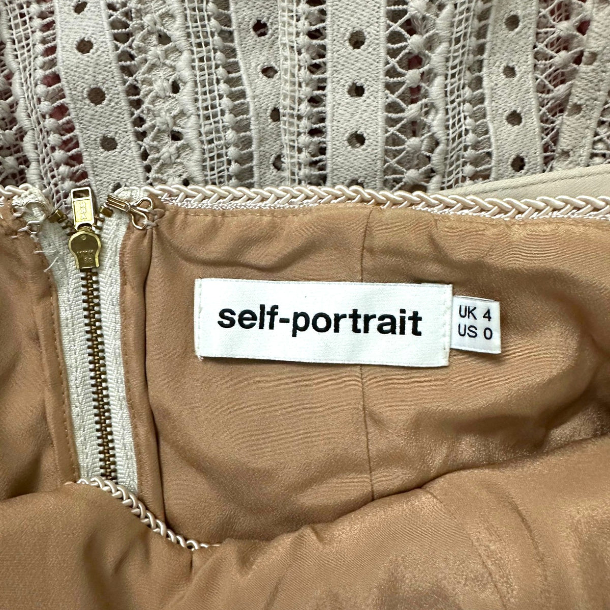 Self-Portrait Avery Midi Dress