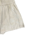 Style Island High Waisted Embroided Frida Shorts