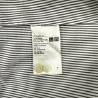 Uniqlo Striped Collar Tunic Blouse