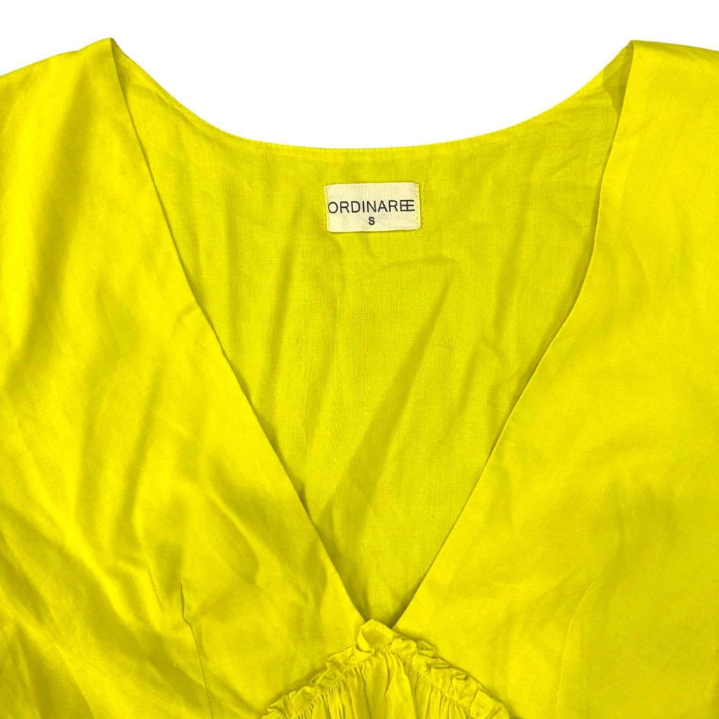 Ordinaree Buttercup Tiered Short Dress