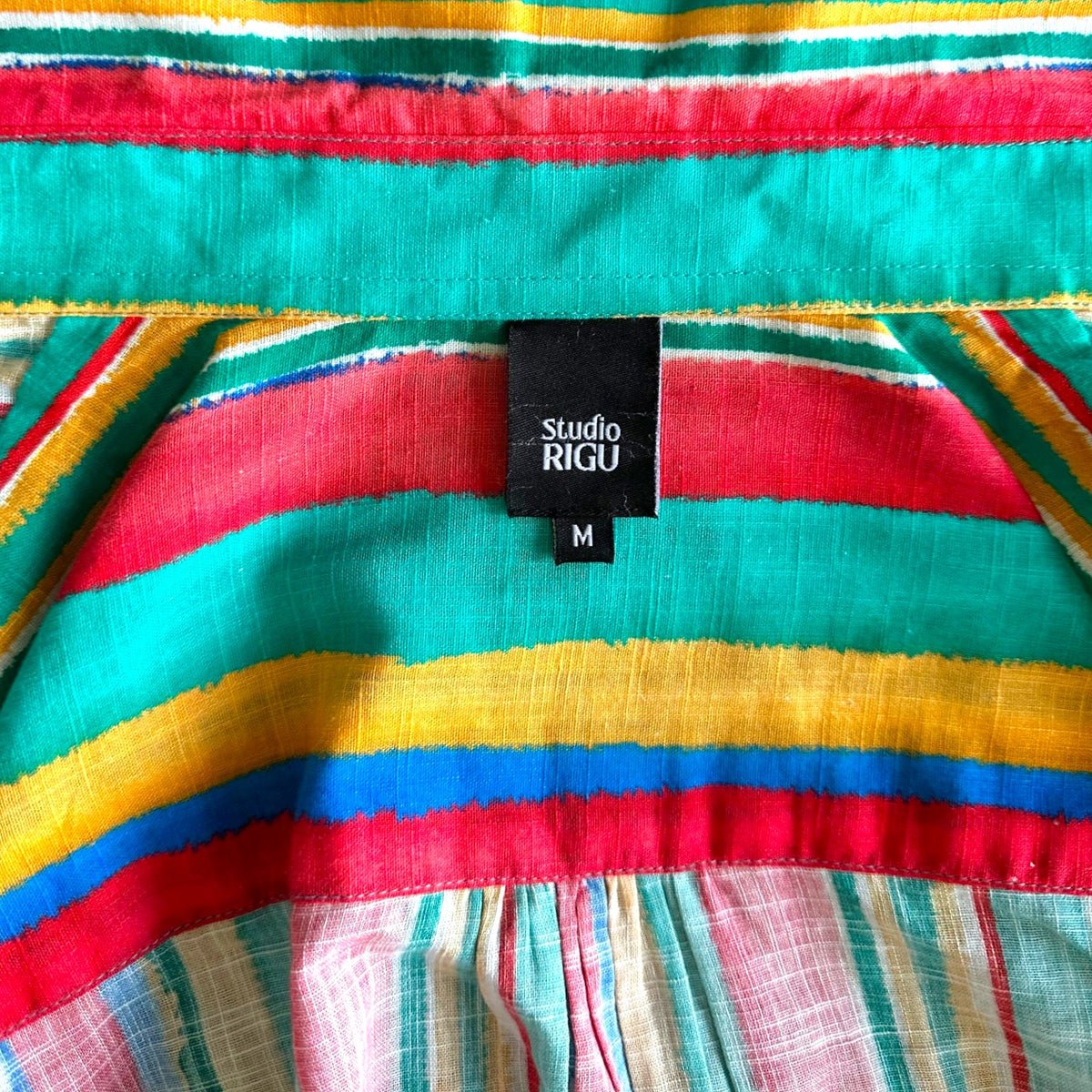 Studio Rigu Birch Shirt & Emroidered Shorts Co-ord Set