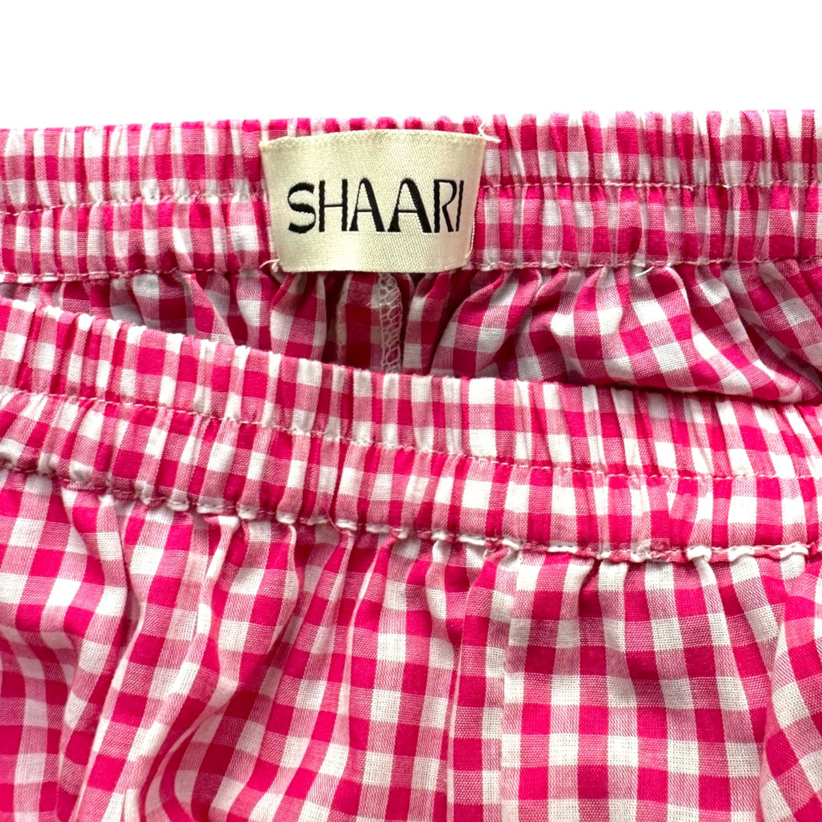 Shaari By Shanya Gingham Co-ord Set