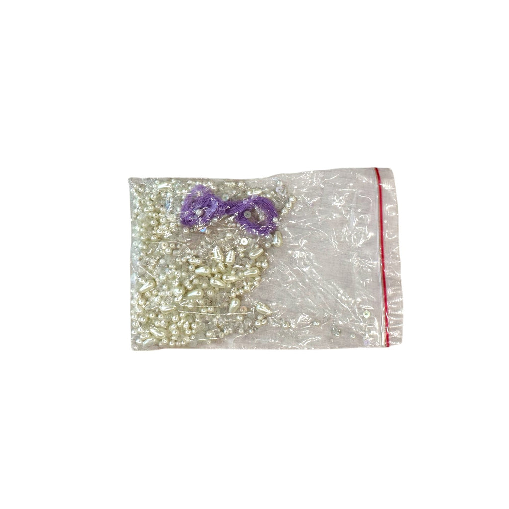 Vvani by Vani Vats Lilac Pearl Chandelier Lehenga Set