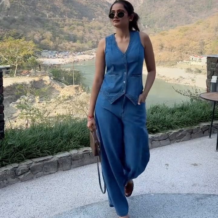 Designs By Queen Bee Denim Co-ord Set