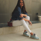 Lino Perros Stellar Nexus Pulse Blue Sneakers