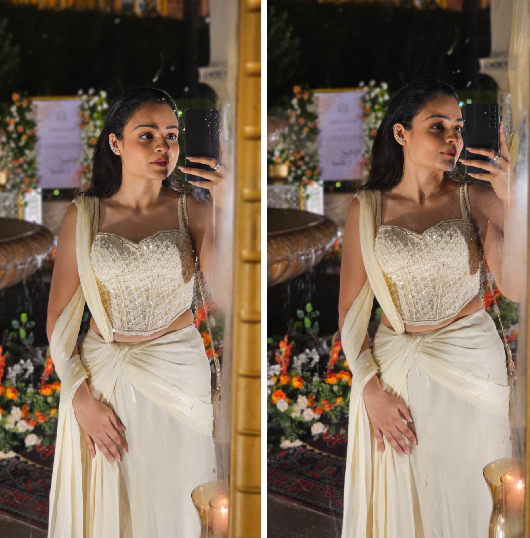 Devika Seth Corset Pre-Draped Saree