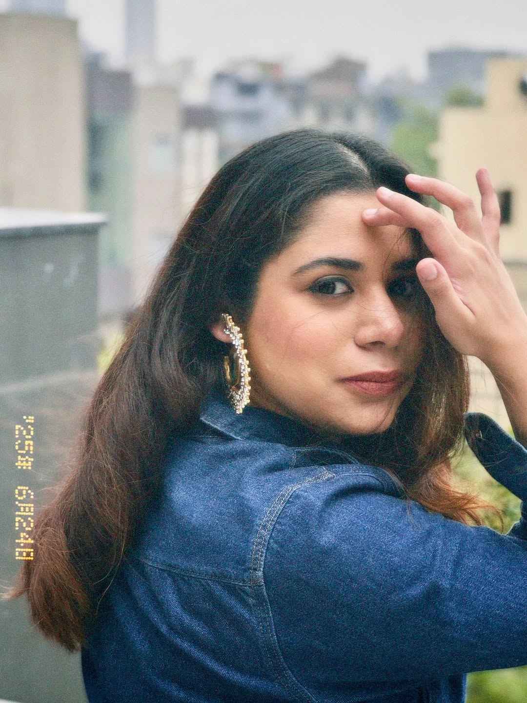 Evil Eye Circle Earrings