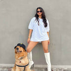 VMXV Cloud White Monogram Lounge Set