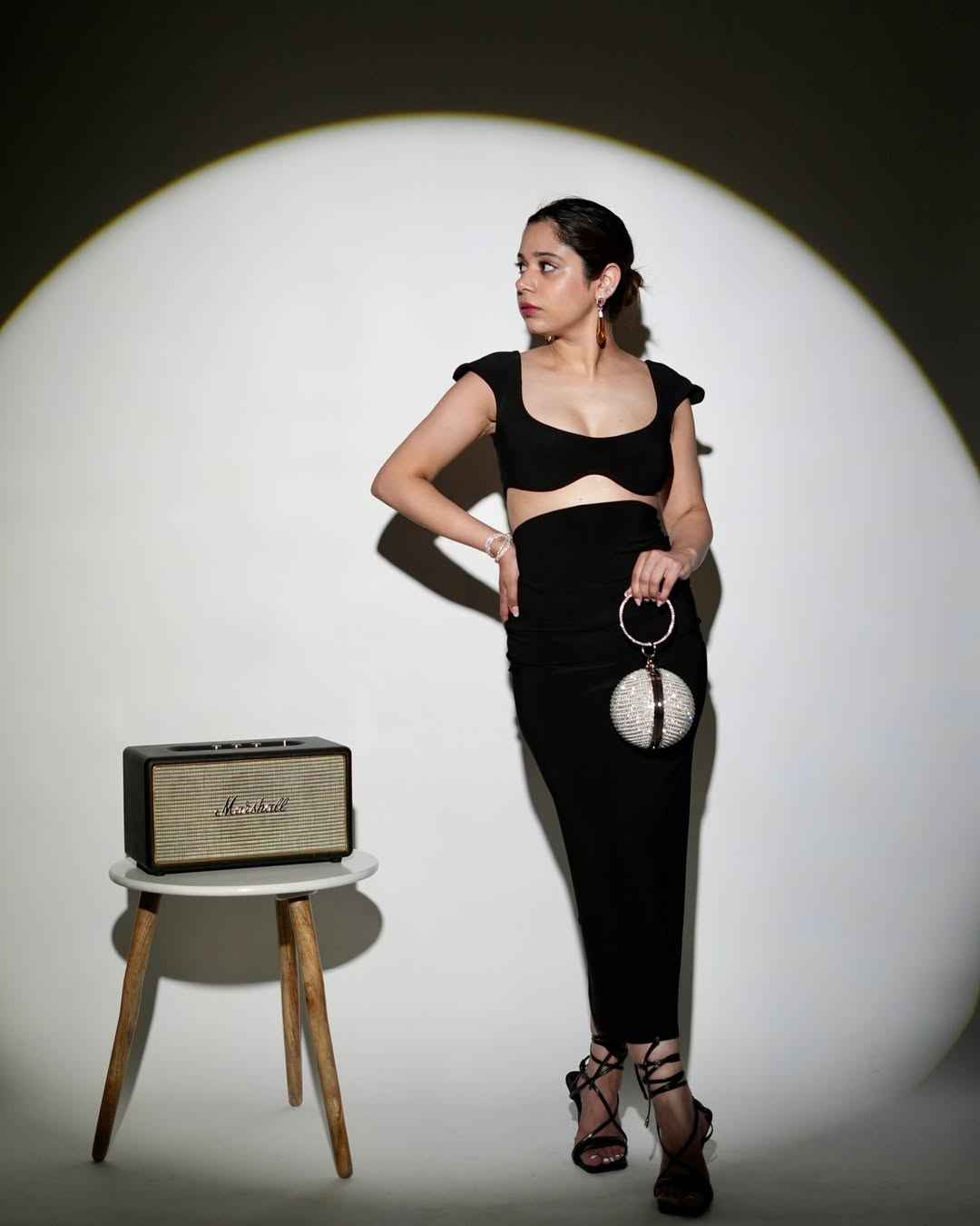 Ankita Jain Black Co-ord Set
