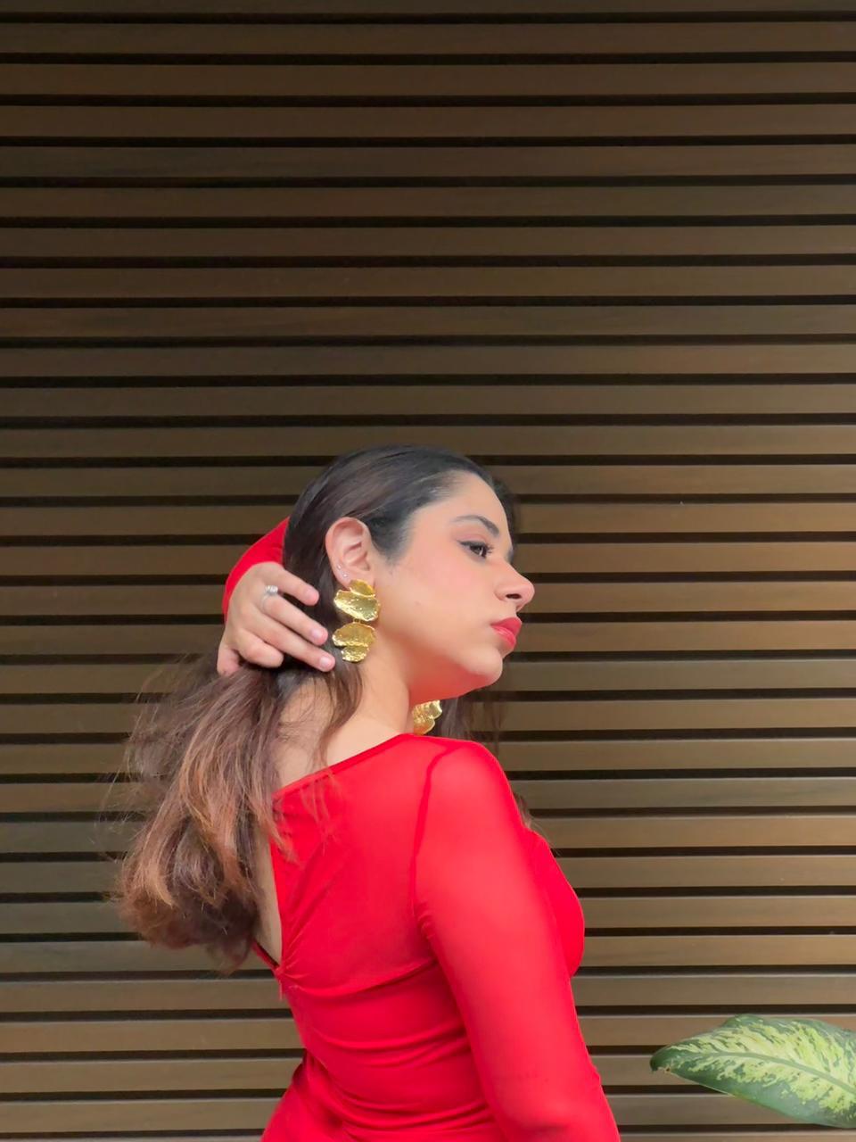 Desconstructed Gold Earrings