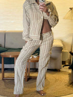 Square Fruit Coconut Drift Jacket and Pants Co-ord Set
