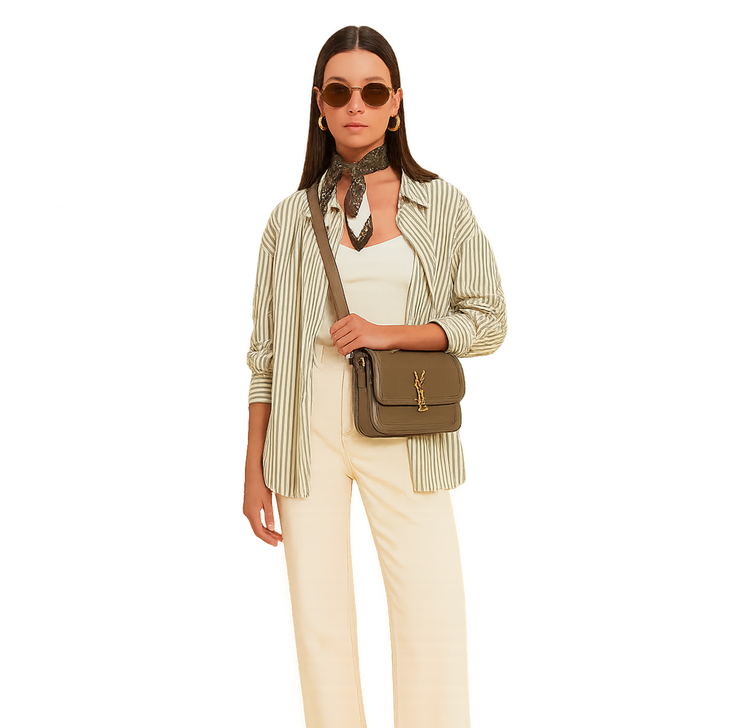 YSL Olive Crossbody Bag